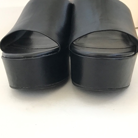 A NEW DAY Ricky Platform Heels High Heeled Sandals Black NWT Women’s Size 10 - Picture 7 of 16